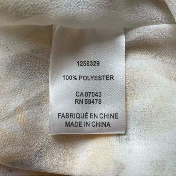 Joie Yellow Off The Shoulder Floral Top - Size: XS - Picture 4 of 8